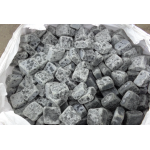 Гранитная брусчатка галтованная Габбро