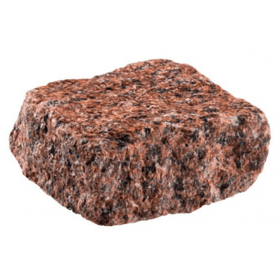 Галтованная гранитная брусчатка Лезниковское месторождение