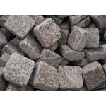 Галтованная гранитная брусчатка Лезниковское месторождение