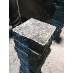 Пилено-колотая гранитная брусчатка Лабрадорит (верх термо)